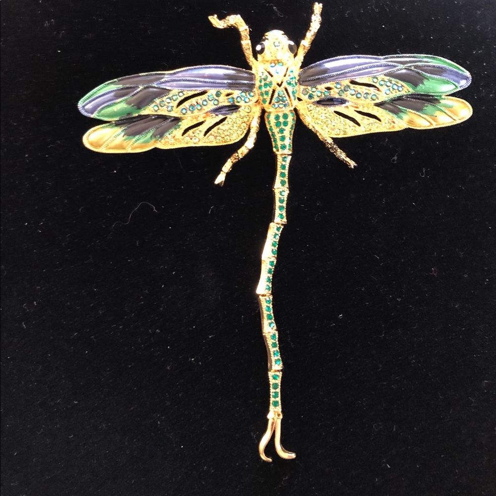 Dragonfly brooch-pendant - Picture 5 of 7